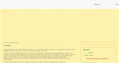 Desktop Screenshot of deblijebij.biz
